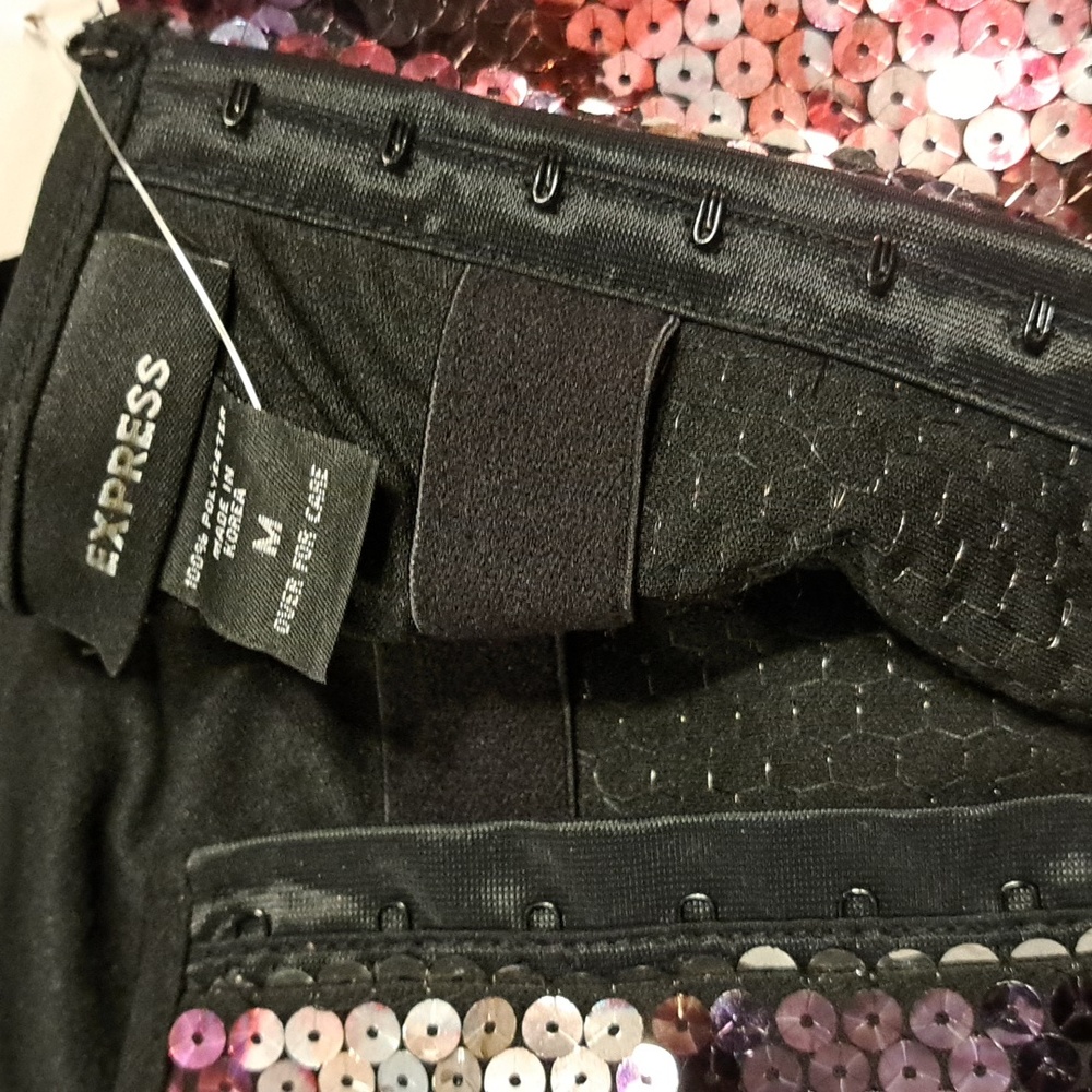 Express sequined top - Picture 4 of 8
